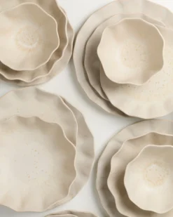 Sintra Geschirr-Set shell sand 24-teilig