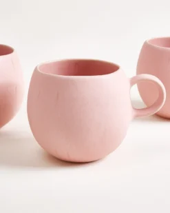 Sintra - Large mug rosé Set of 6