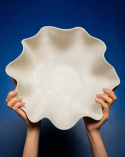 Sintra - Large Serving bowl Shell sand