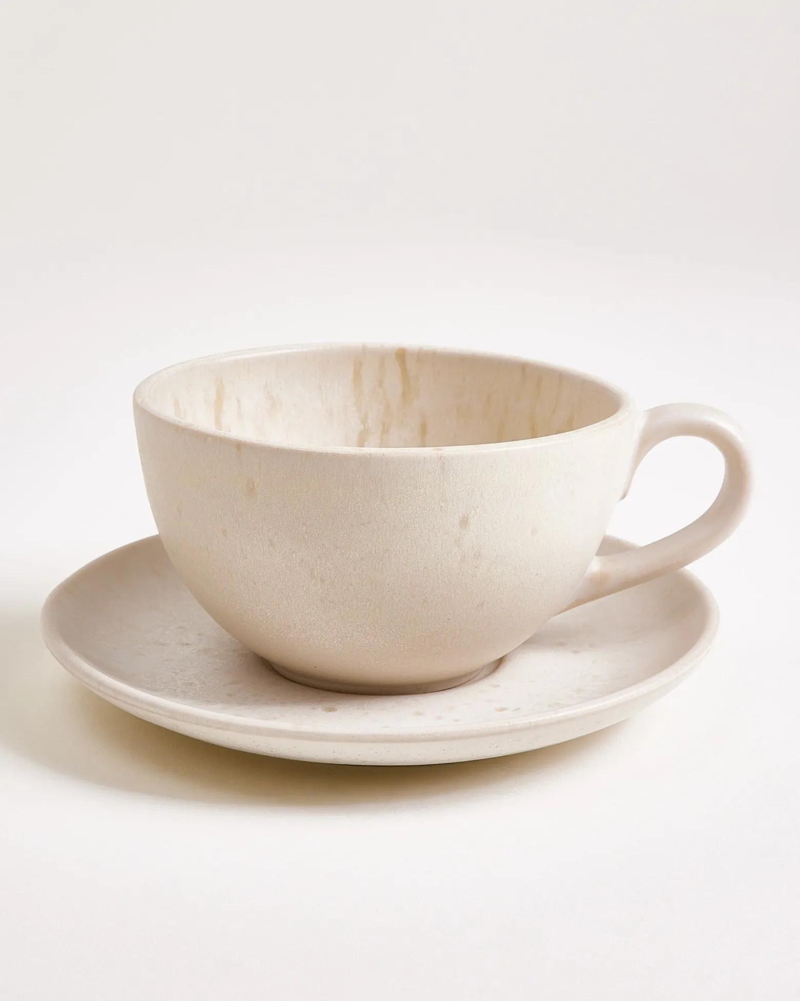 Sintra 6-Piece Set Teacup & Large Saucer classic sand