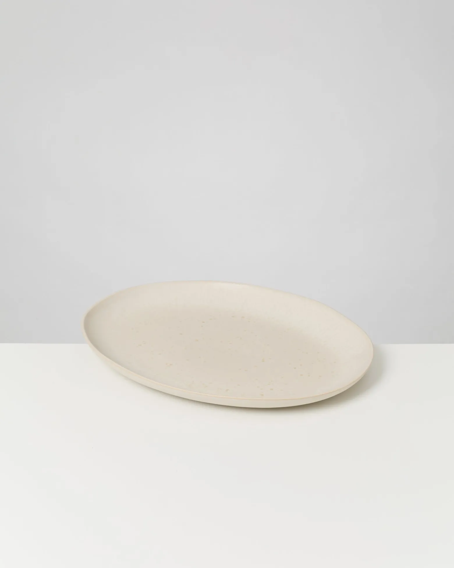 Sintra Servierplatte L oval sand