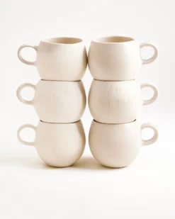 Sintra Tasse klein sand 6er-Set