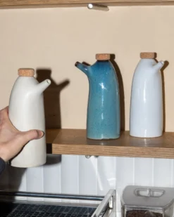Sintra vinegar & oil bottle sand