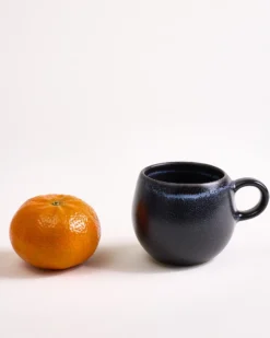 Turmalina - Set of 4 espresso mugs black