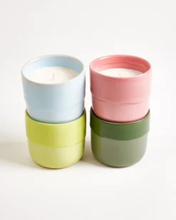 Velar Scented candle Salted Zest Pink